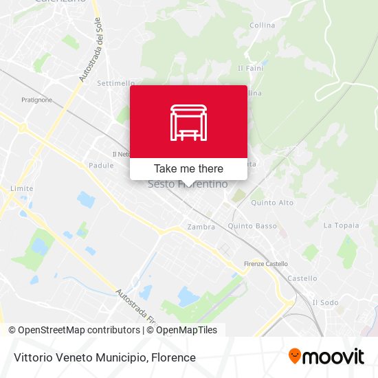 Vittorio Veneto Municipio map