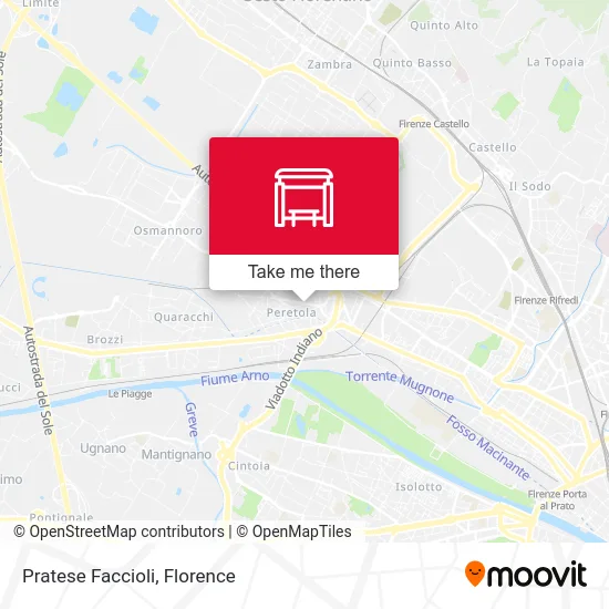 Pratese Faccioli map