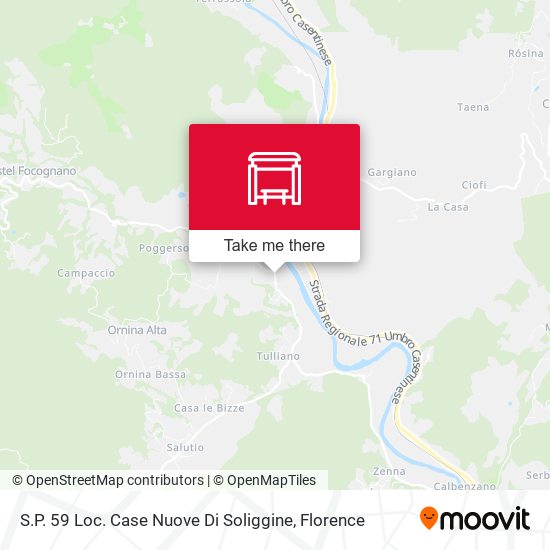 S.P. 59 Loc. Case Nuove Di Soliggine map
