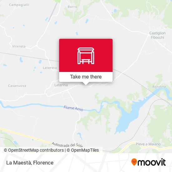 La Maestà map