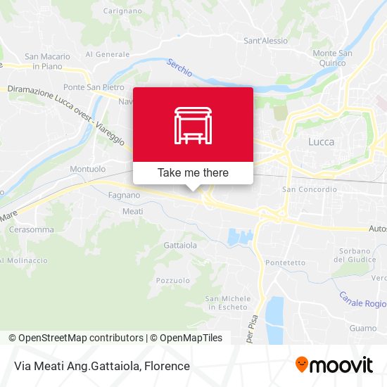 Via Meati Ang.Gattaiola map