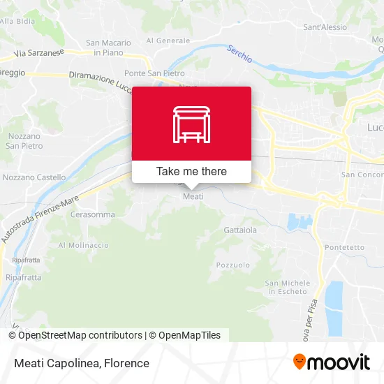 Meati Capolinea map
