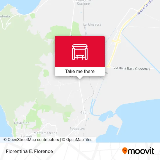 Fiorentina E map