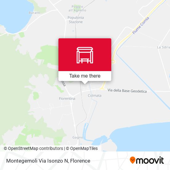 Montegemoli Via Isonzo N map
