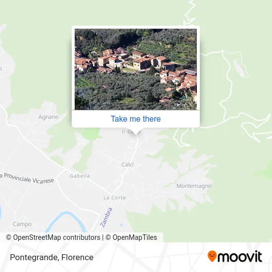 Pontegrande map