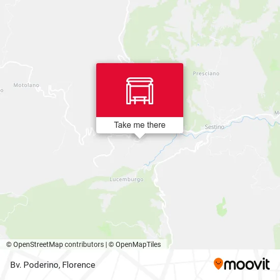 Bv. Poderino map
