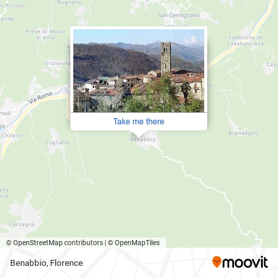 Benabbio map