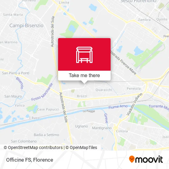Officine FS map