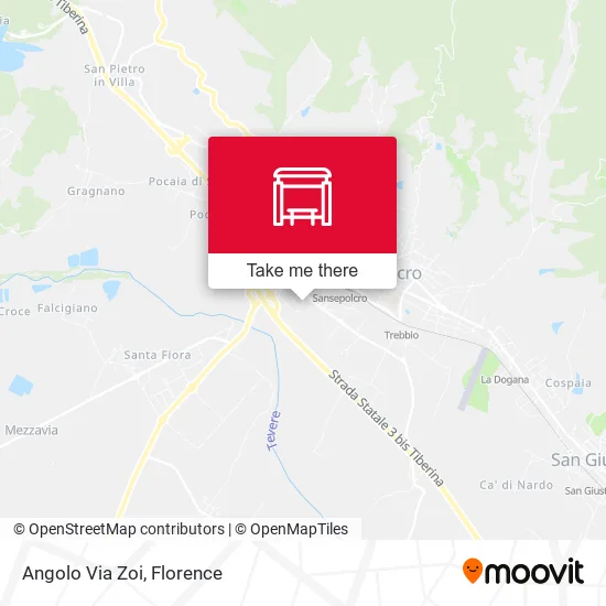 Angolo Via Zoi map