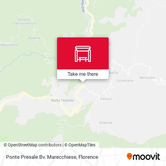 Ponte Presale Bv. Marecchiese map