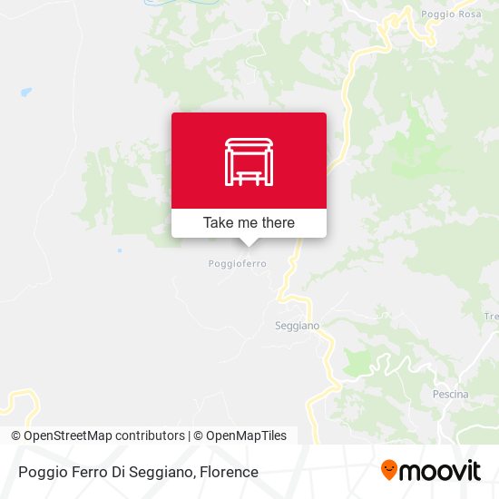 Poggio Ferro Di Seggiano map