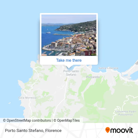 Porto Santo Stefano map