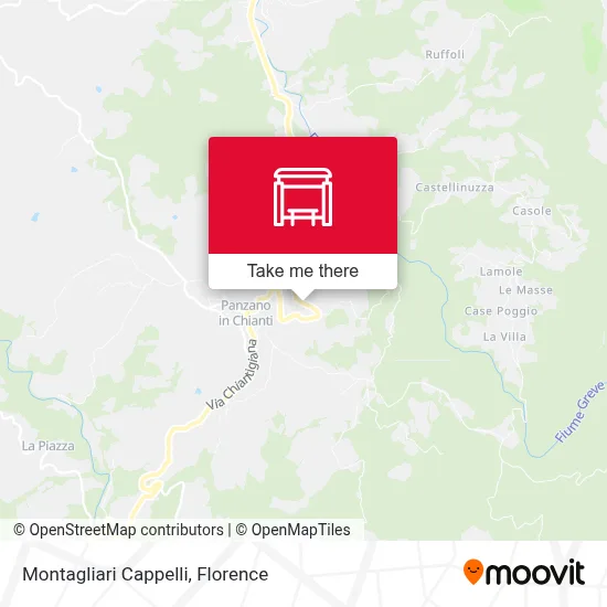 Montagliari Cappelli map