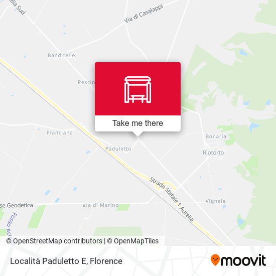 Località Paduletto E map
