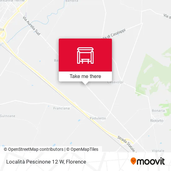 Località Pescinone 12 W map