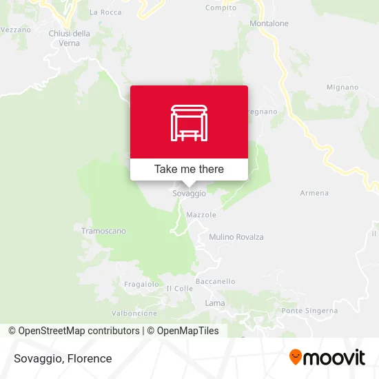 Sovaggio map