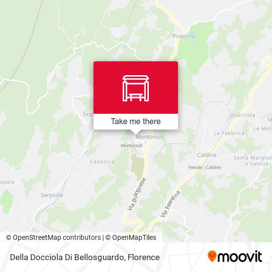 Della Docciola Di Bellosguardo map