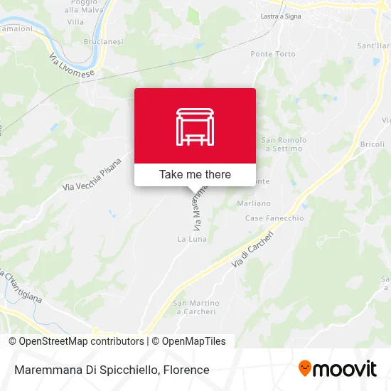 Maremmana Di Spicchiello map