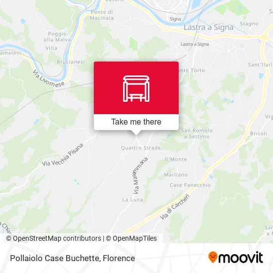Pollaiolo Case Buchette map