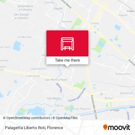 Palagetta Liberto Roti map