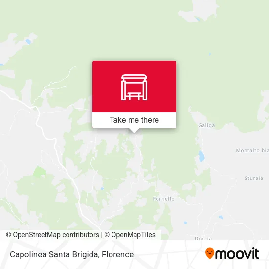 Capolinea Santa Brigida map