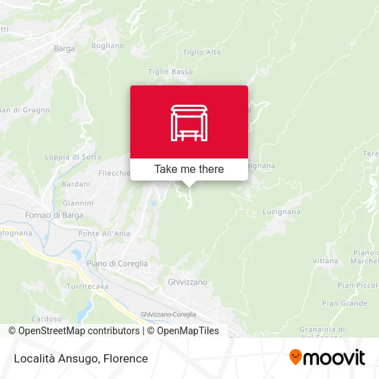 Località Ansugo map
