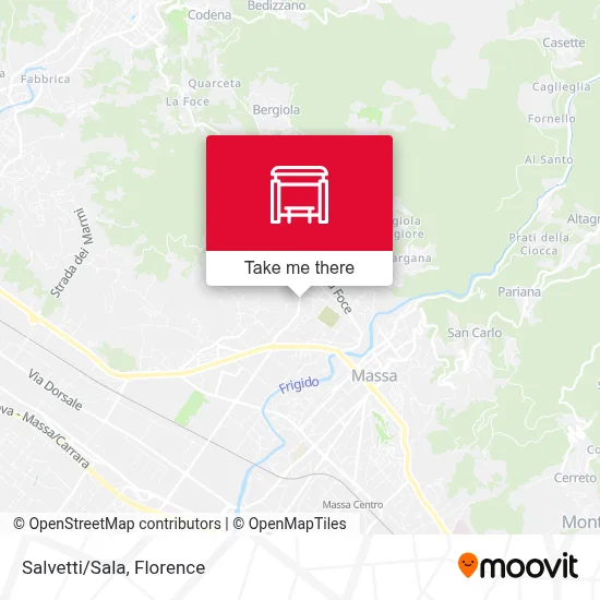 Salvetti/Sala map