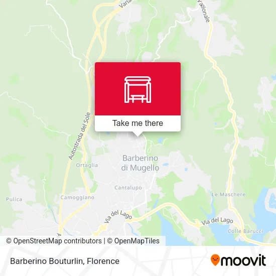 Barberino Bouturlin map