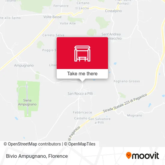 Bivio Ampugnano map