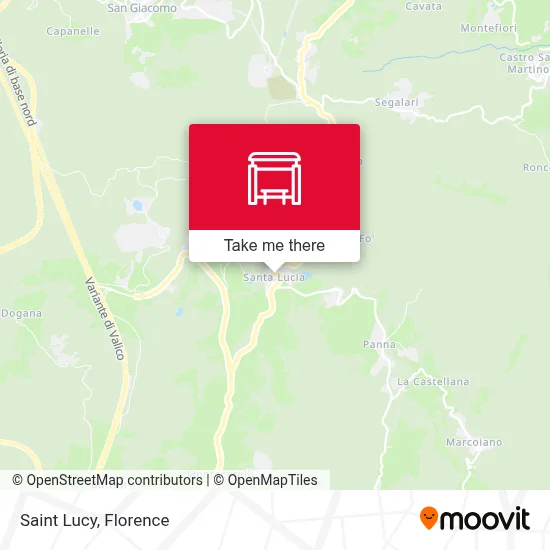 Saint Lucy map