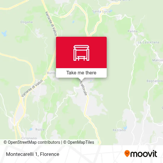 Montecarelli 1 map