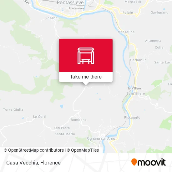 Casa Vecchia map