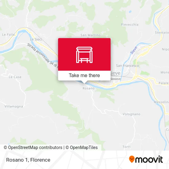 Rosano 1 map