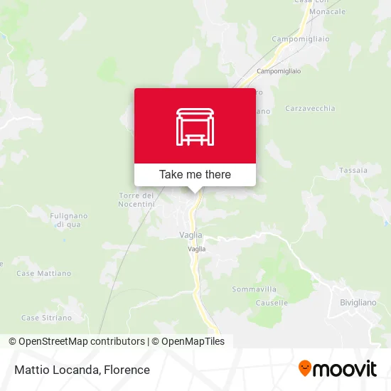 Mattio Locanda map