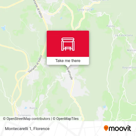 Montecarelli 1 map