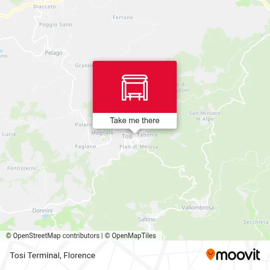 Tosi Terminal map
