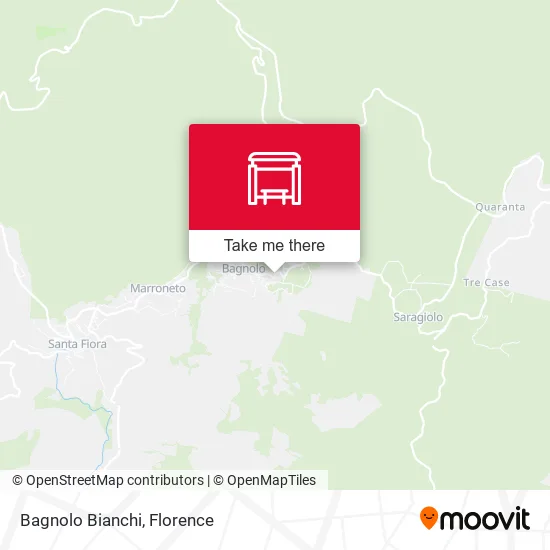 Bagnolo Bianchi map
