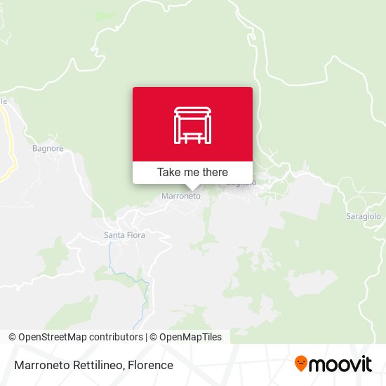 Marroneto Rettilineo map