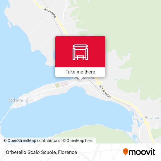Orbetello Scalo Scuole map