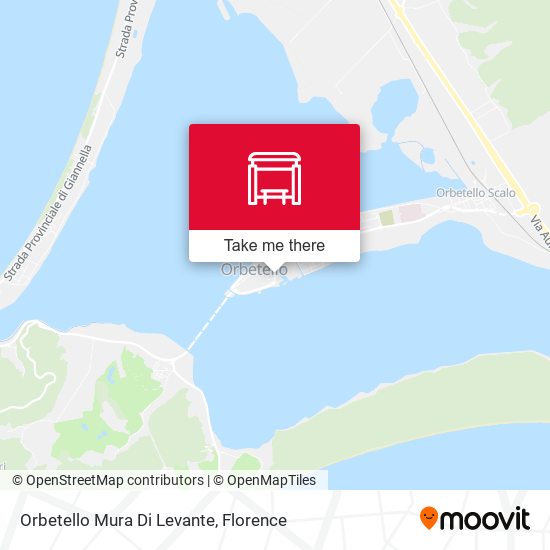 Orbetello Mura Di Levante map