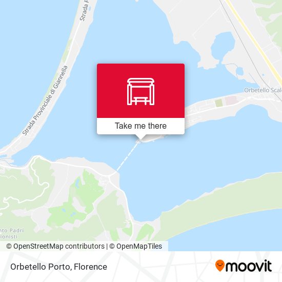 Orbetello Porto map