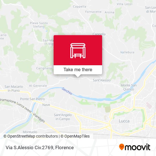 Via S.Alessio Civ.2769 map