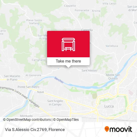 Via S.Alessio Civ.2769 map