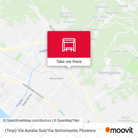 (Tmp) Via Aurelia Sud / Via Sottomonte map