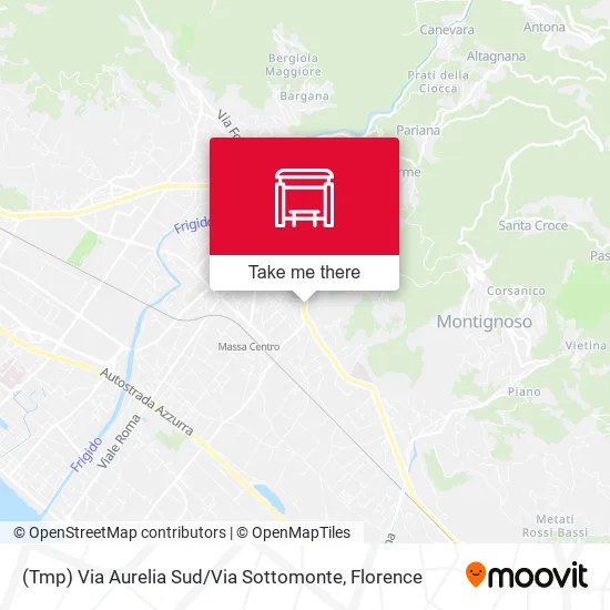 (Tmp) Via Aurelia Sud / Via Sottomonte map