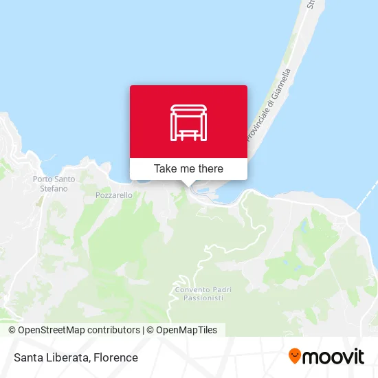 Santa Liberata map