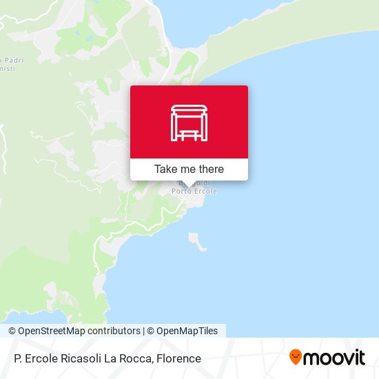 P. Ercole Ricasoli La Rocca map