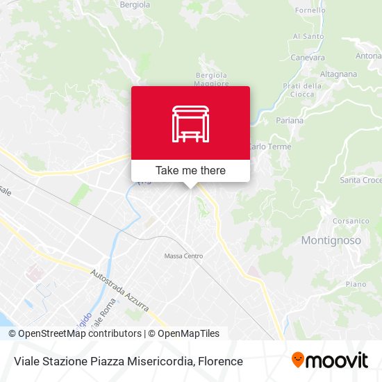 Viale Stazione Piazza Misericordia map