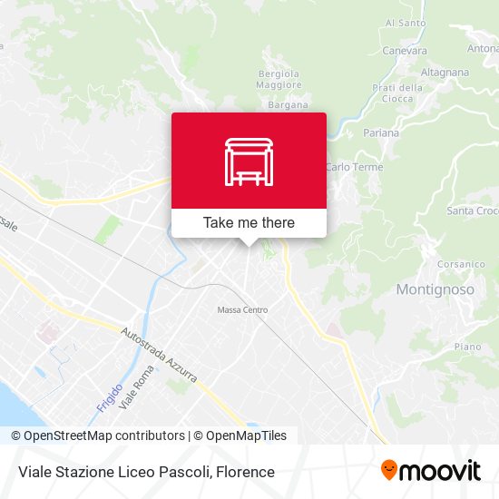 Viale Stazione Liceo Pascoli map