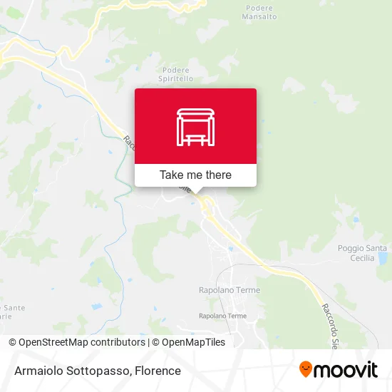 Armaiolo Sottopasso map